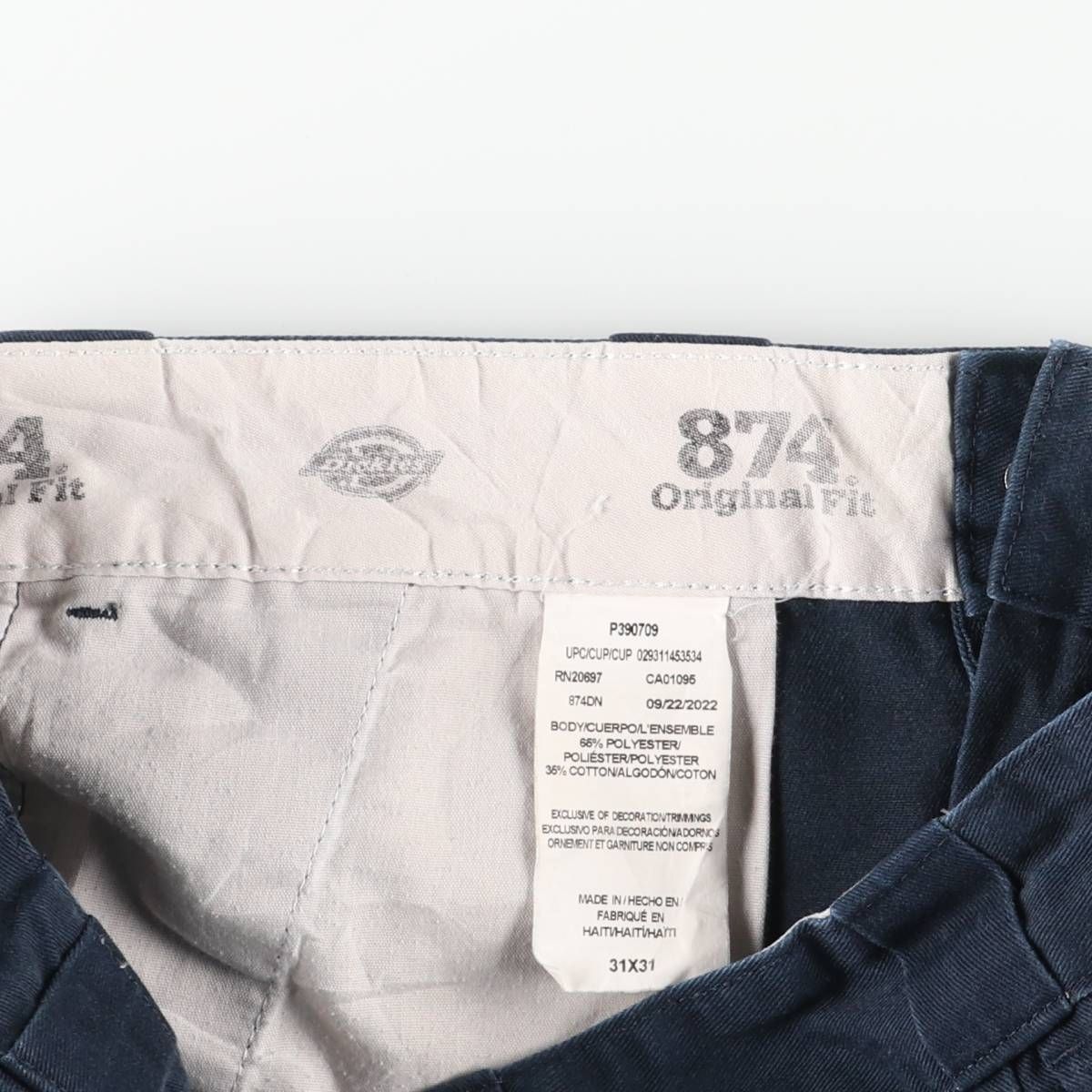 古着 ディッキーズ Dickies 874 ORIGINAL FIT ワークパンツ メンズw31