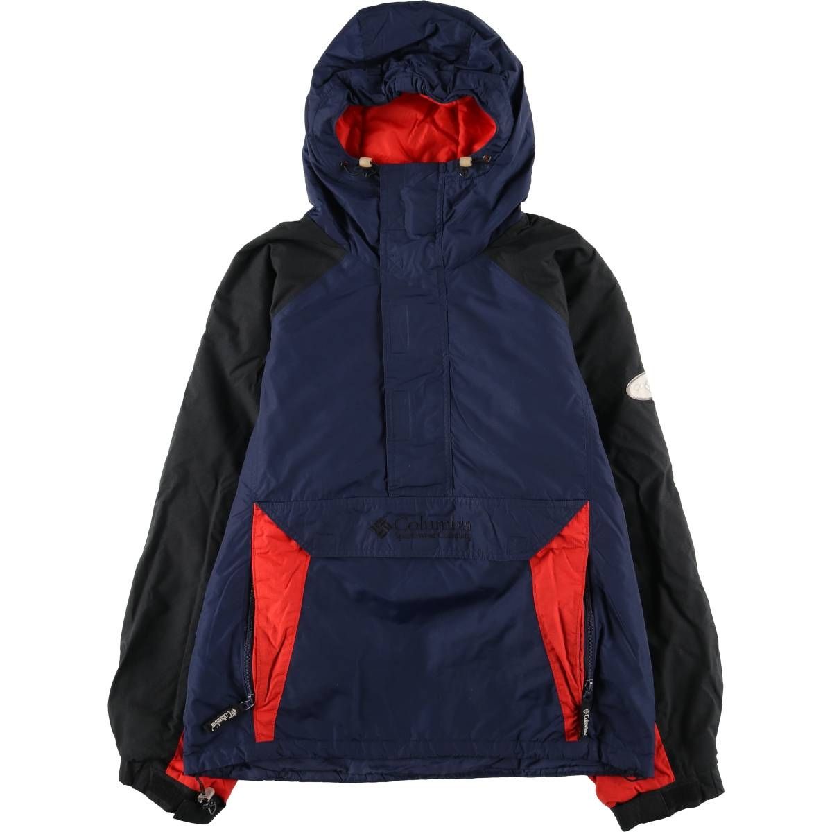 古着 90~00年代 コロンビア Columbia リップストップ 中綿アノラック 