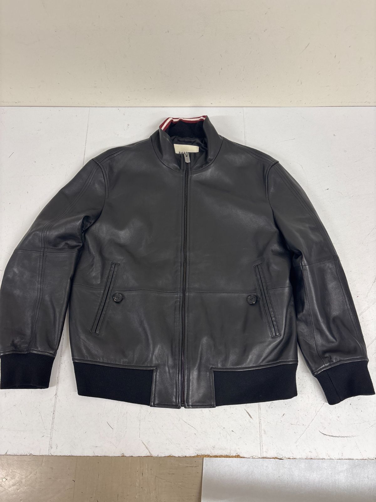 送料無料【最高級】BALLY バリー シープスキン レザージャケット