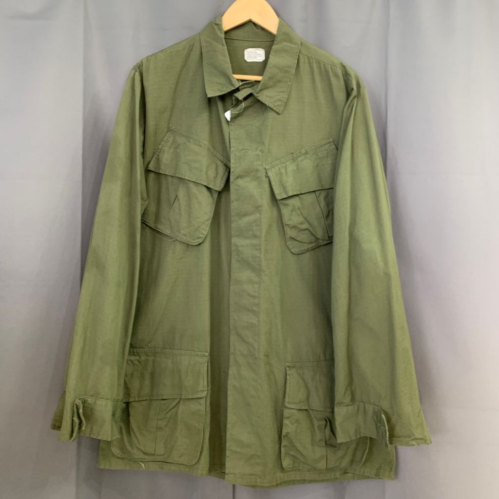 実物 Deadstock 60s US ARMY ジャングルファティーグ 5th ジャケット