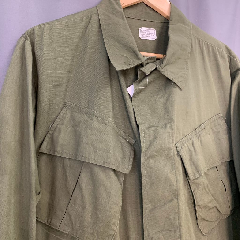 実物 Deadstock 60s US ARMY ジャングルファティーグ 5th ジャケット