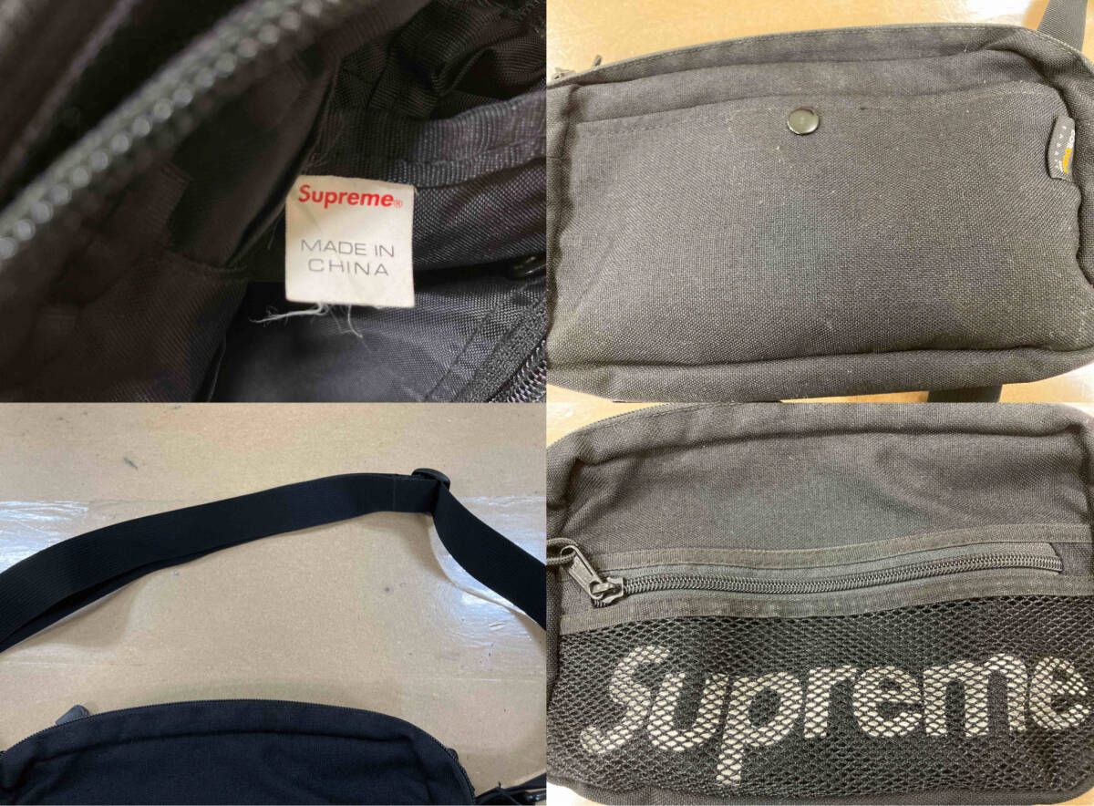 Supreme シュプリーム ショルダーバッグ 14ss LOGO SHOULDER BAG 黒