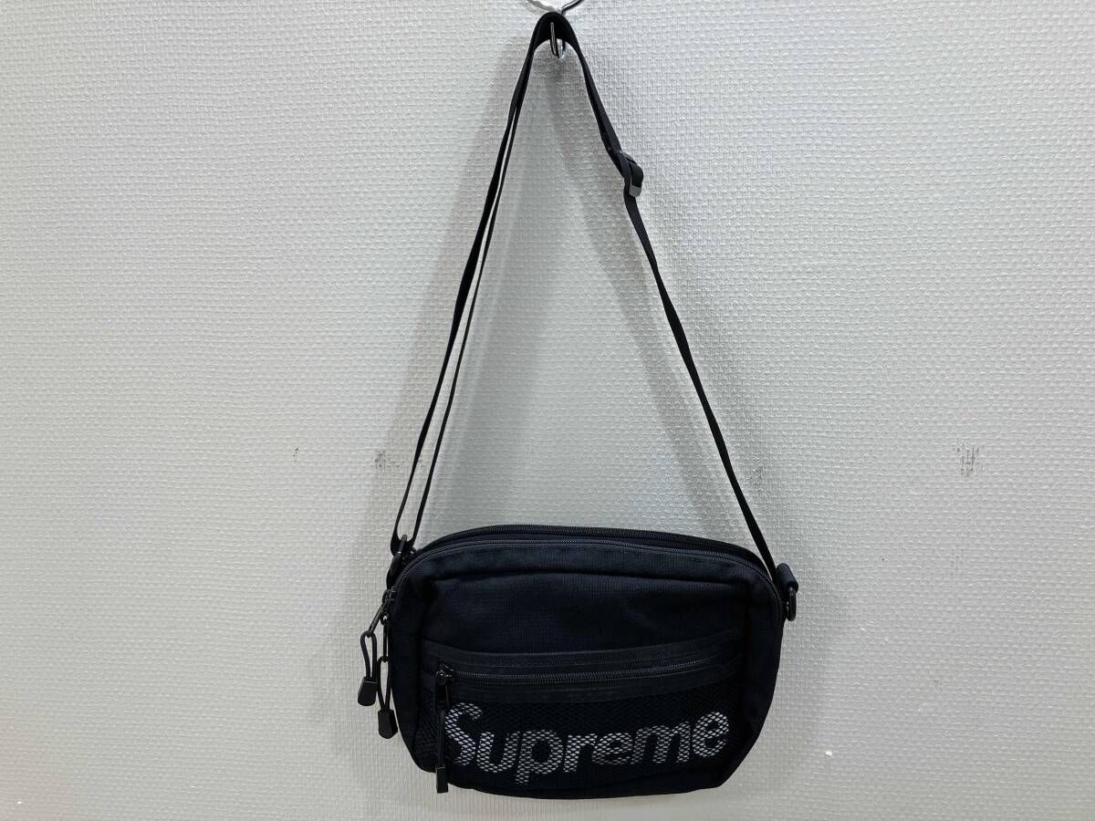 Supreme シュプリーム ショルダーバッグ 14ss LOGO SHOULDER BAG 黒