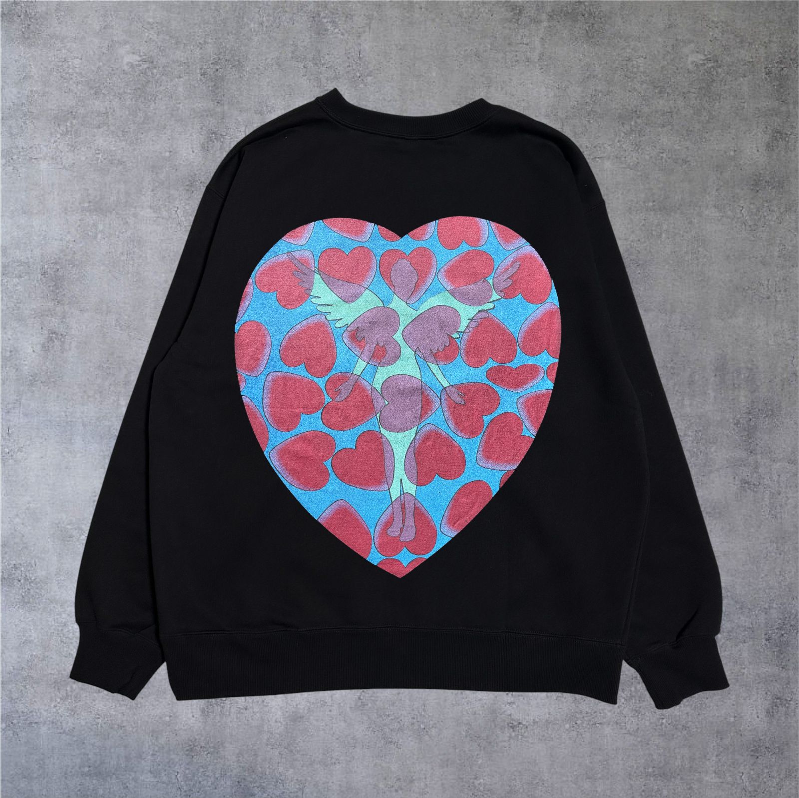 NIRVANA ニルバーナ Heart Shaped Box オーバープリント Heart Shaped 