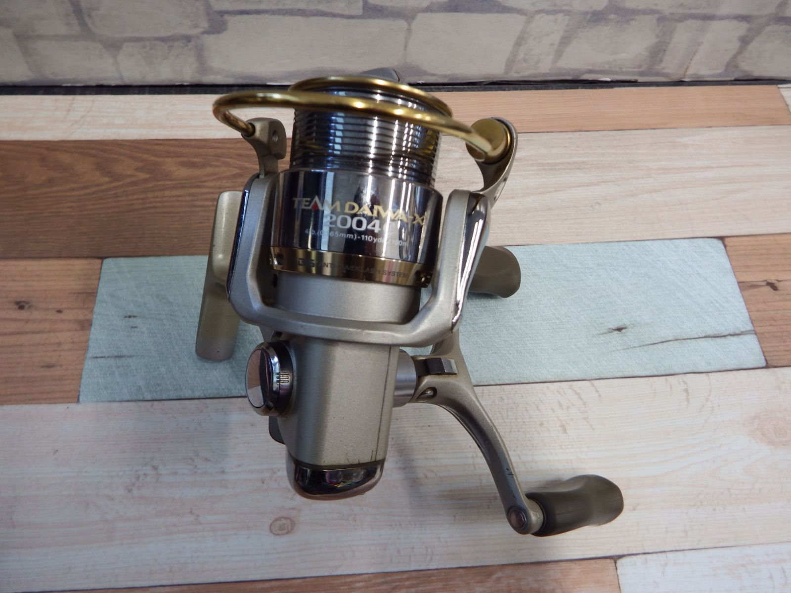 S0203】チームダイワ-X 2004C TEAM DAIWA スピニングリール ① - メルカリ