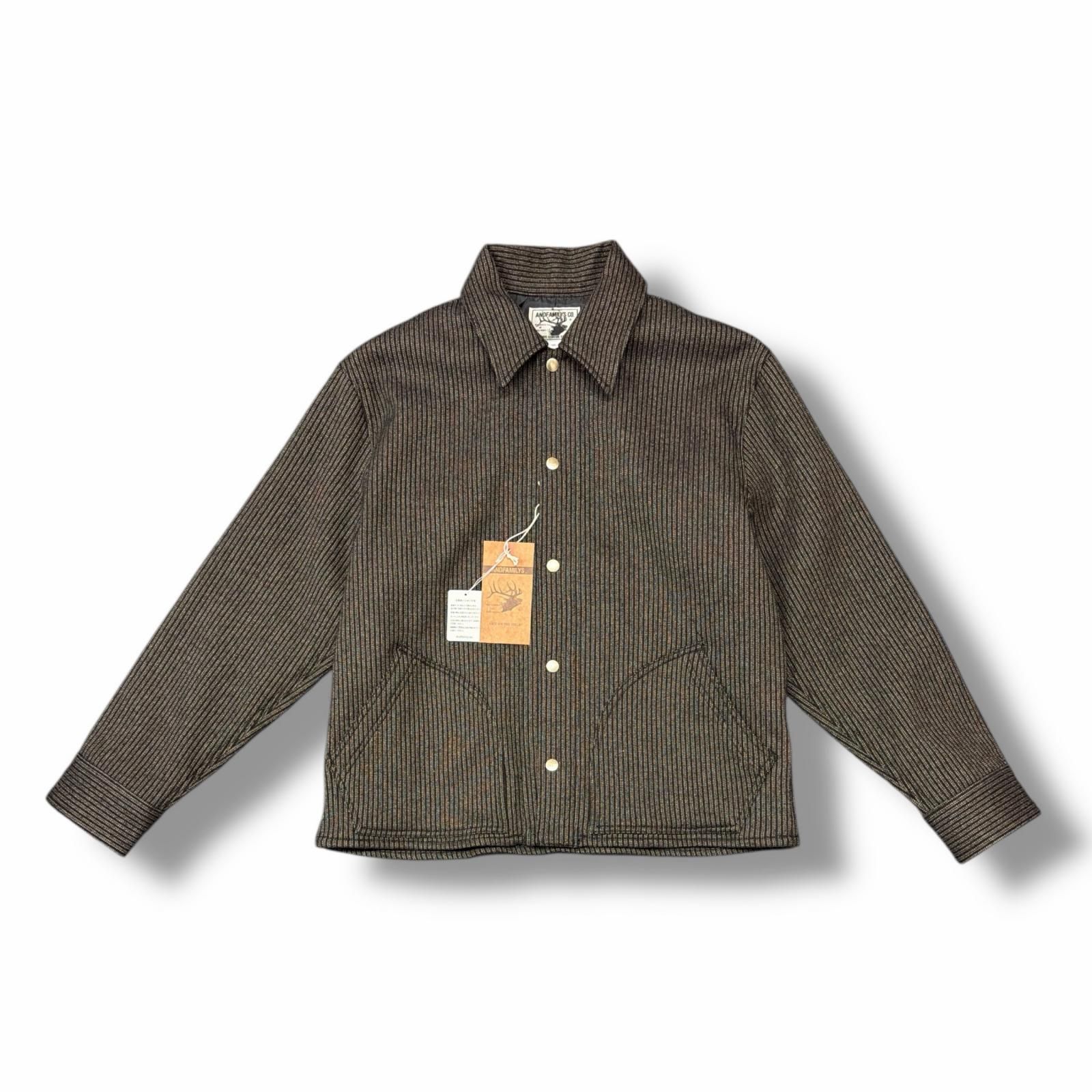 参考上代53680円 未使用 ANDFAMILYS Beach Cloth Sports Jacket ビーチ