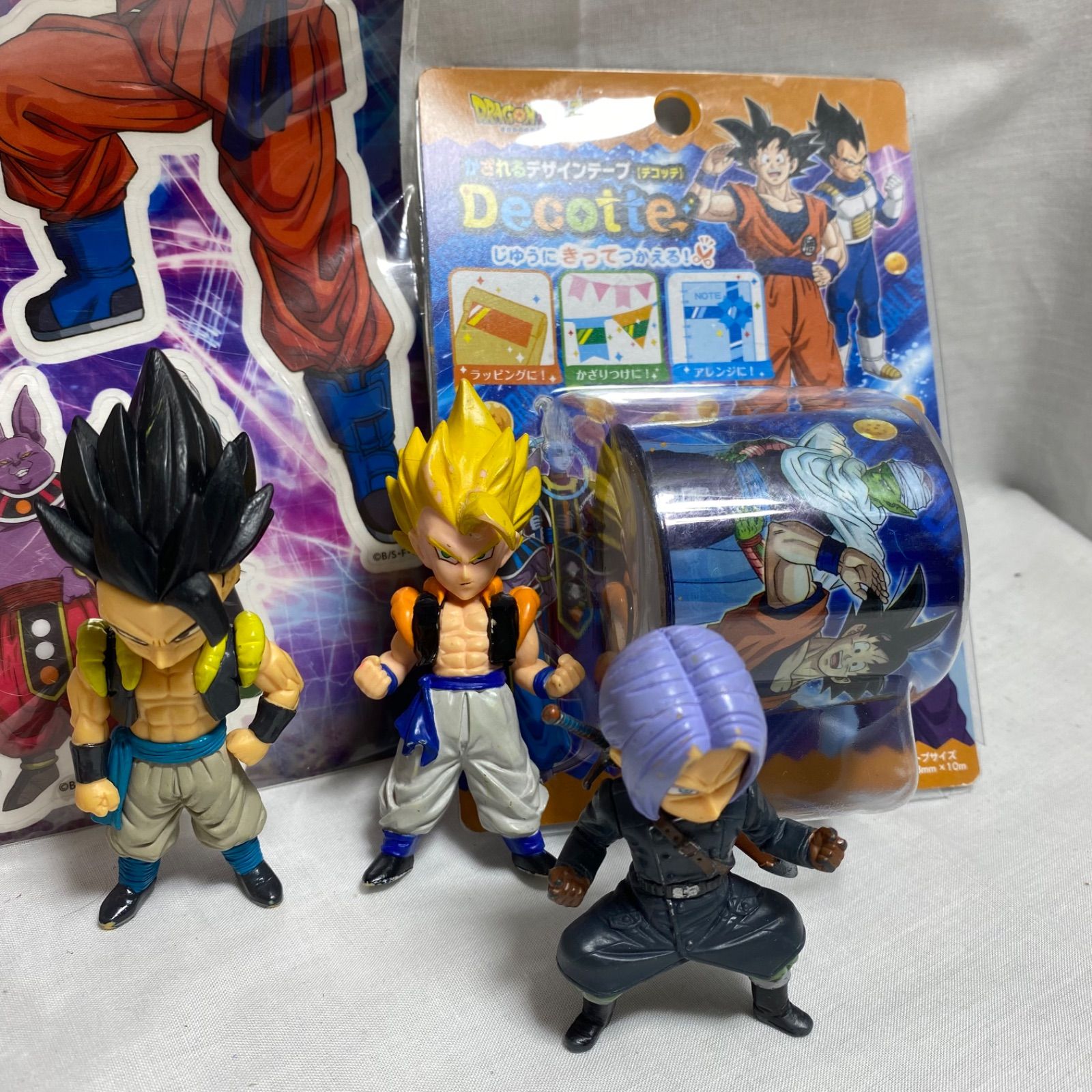 ドラゴンボール フィギュアセット ステッカー セット 大小 S - メルカリ
