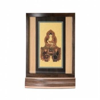 木影 木陰 ステージ用スタンド軸 曹洞宗 ウォールナット 32 y 400 d 100033