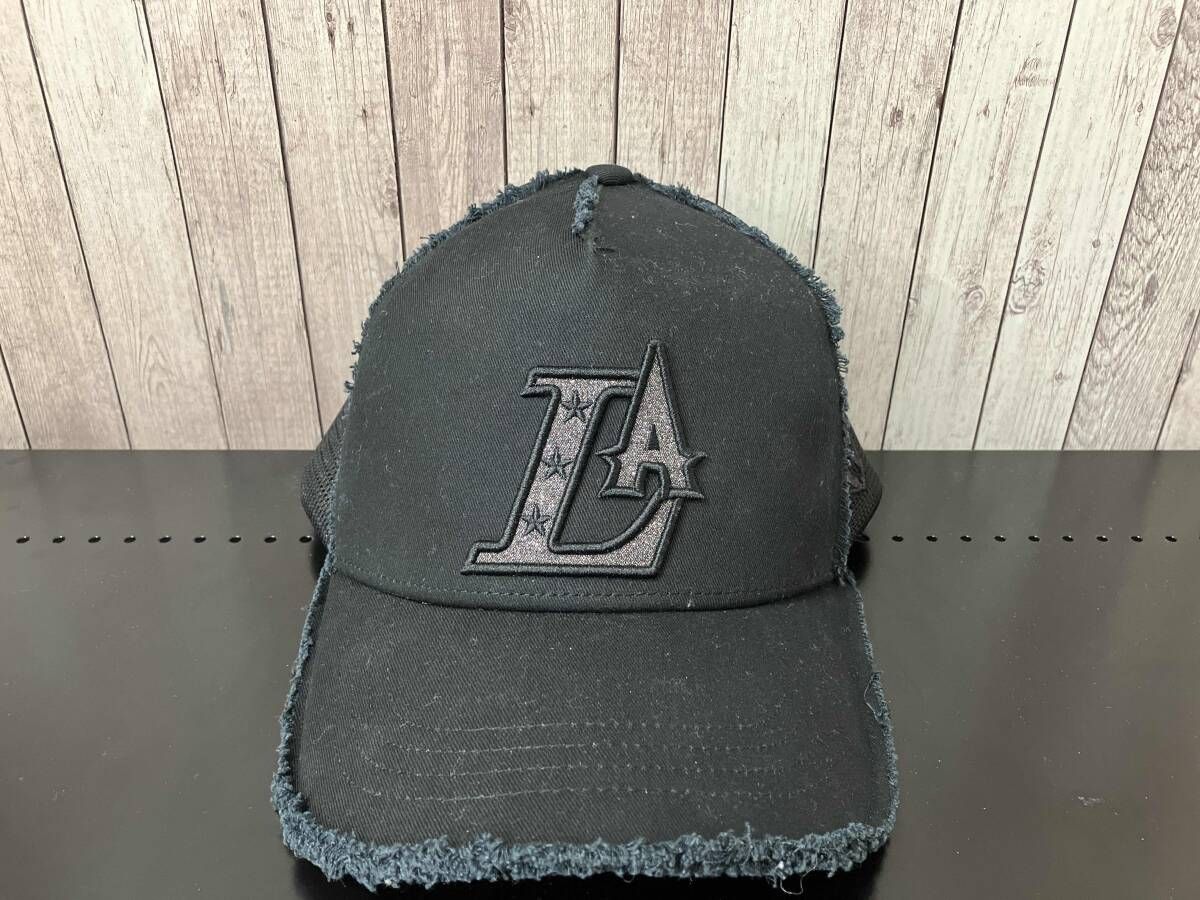 YOSHINORI KOTAKE ヨシノリコタケ メッシュキャップ ブラック LA