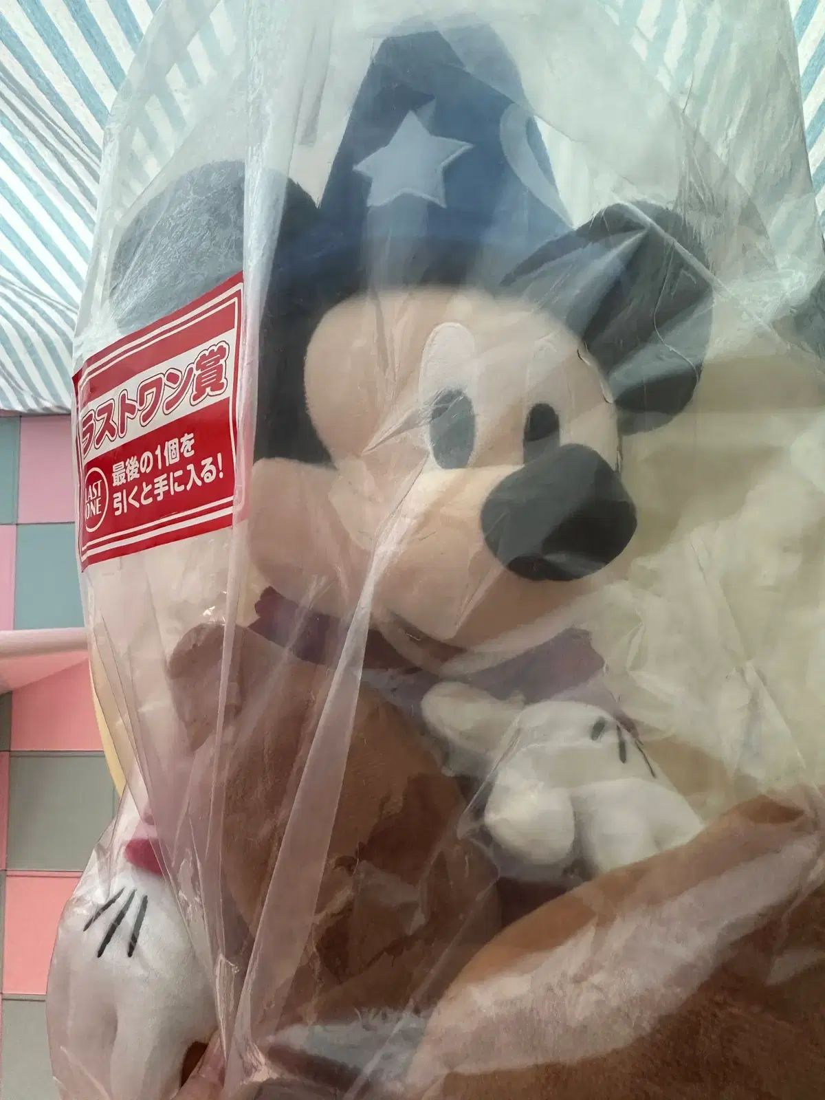 ディズニー FANTASIA 85周年 一番くじ ラストワン ミッキー ぬいぐるみ