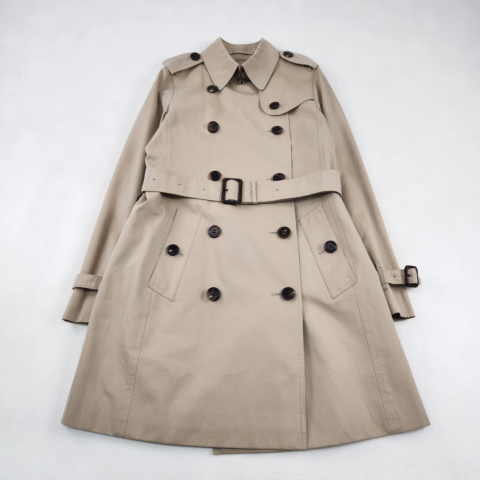 バーバリーロンドン トレンチコート ライナー&ベルト付き ベージュ 36