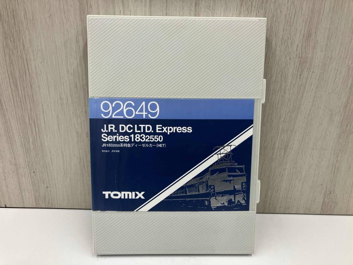 ケース付き】 Nゲージ TOMIX 92649 JR 183-2550系 特急ディーゼルカー