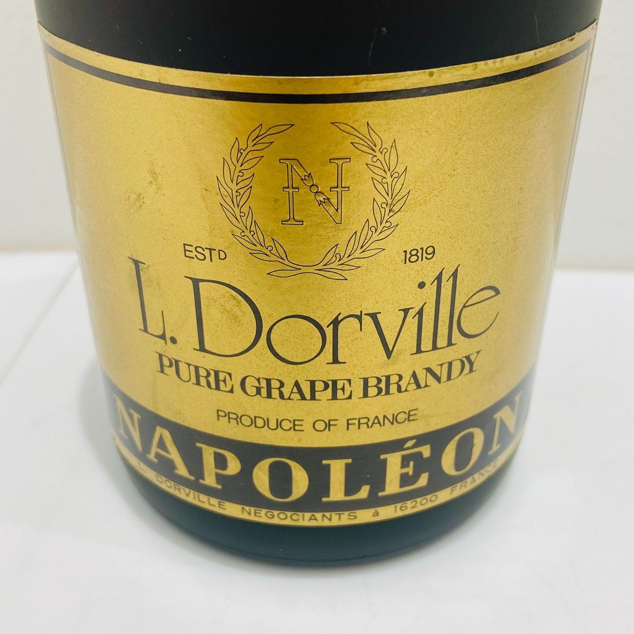 ▽L.Dorville ドービル ナポレオン ピュアグレープ ブランデー 700ml