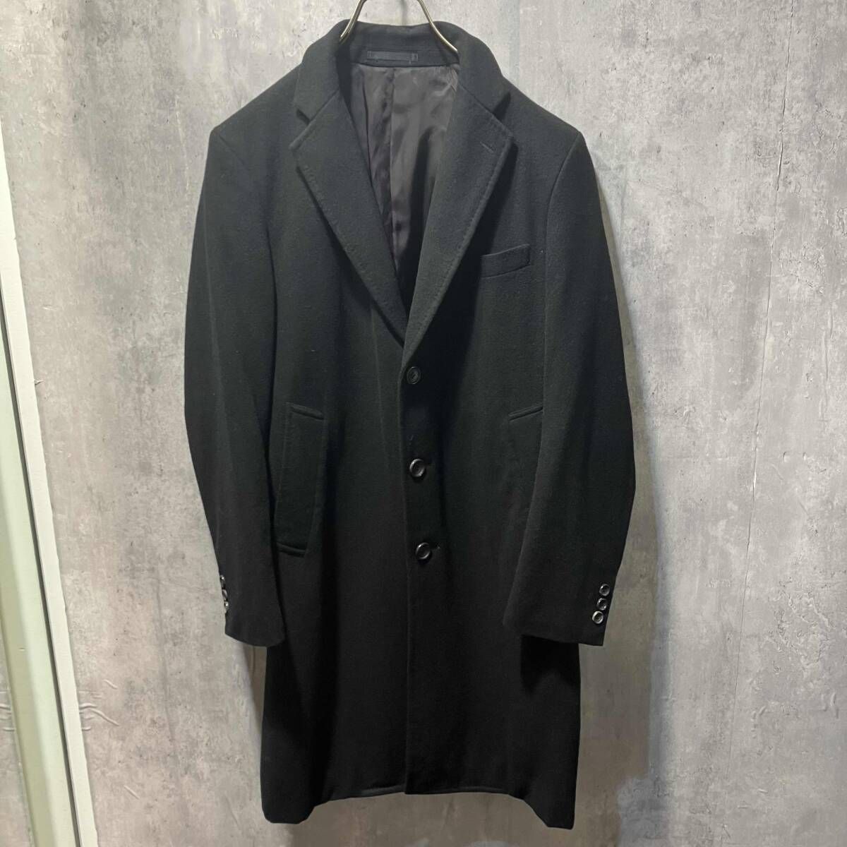 13aw COMME des GARCONS HOMME ウールチェスターコート サイズS