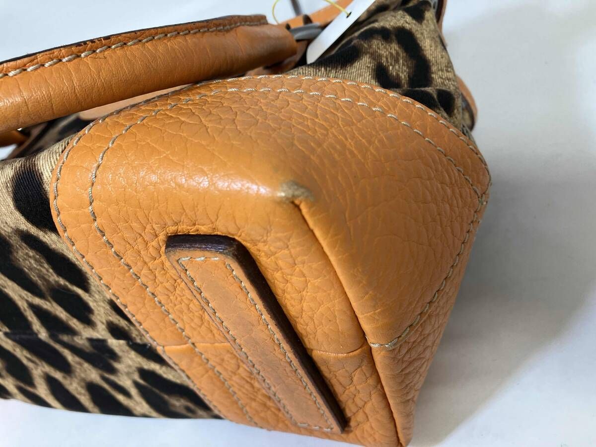 DOLCE & GABBANA ドルチェ&ガッバーナ ハンドバッグ トートバッグ 豹柄