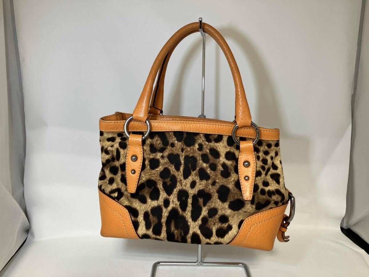 DOLCE & GABBANA ドルチェ&ガッバーナ ハンドバッグ トートバッグ 豹柄