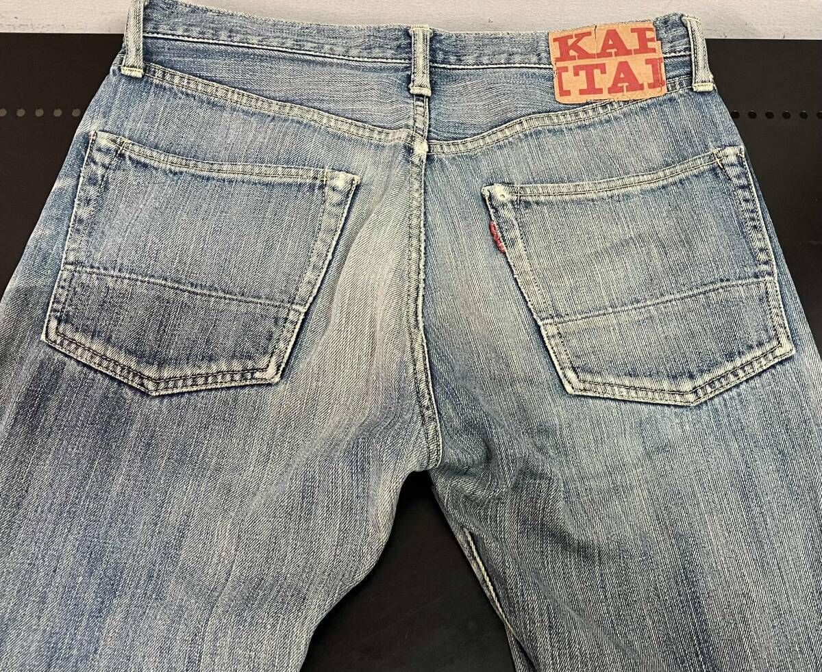 KAPITAL キャピタル ジーンズ ボタンフライ 日本製 ヒゲ ハチノス