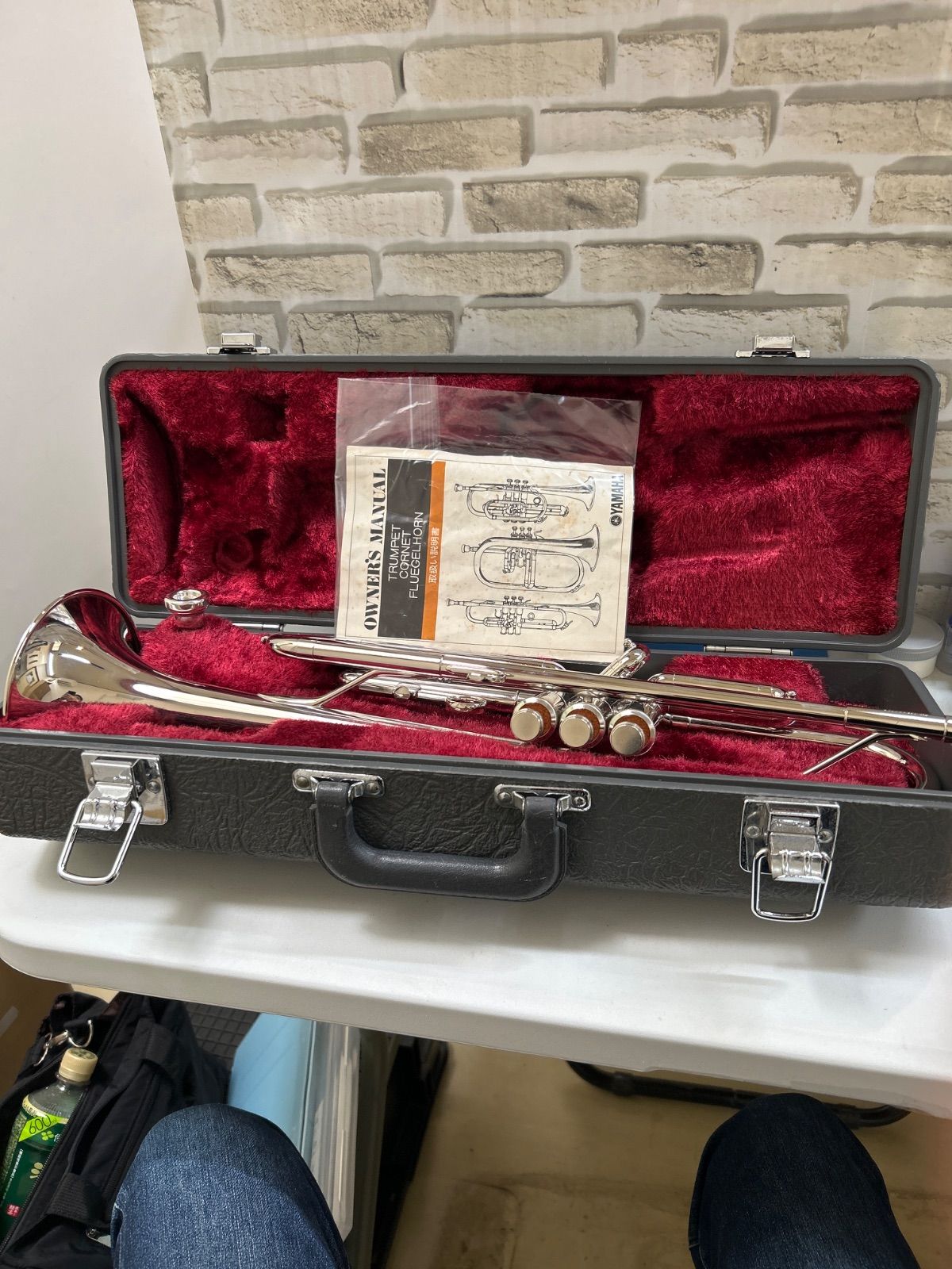 S3-97】◇中古 YAMAHA YTR-136 ヤマハ トランペット シルバー - メルカリ