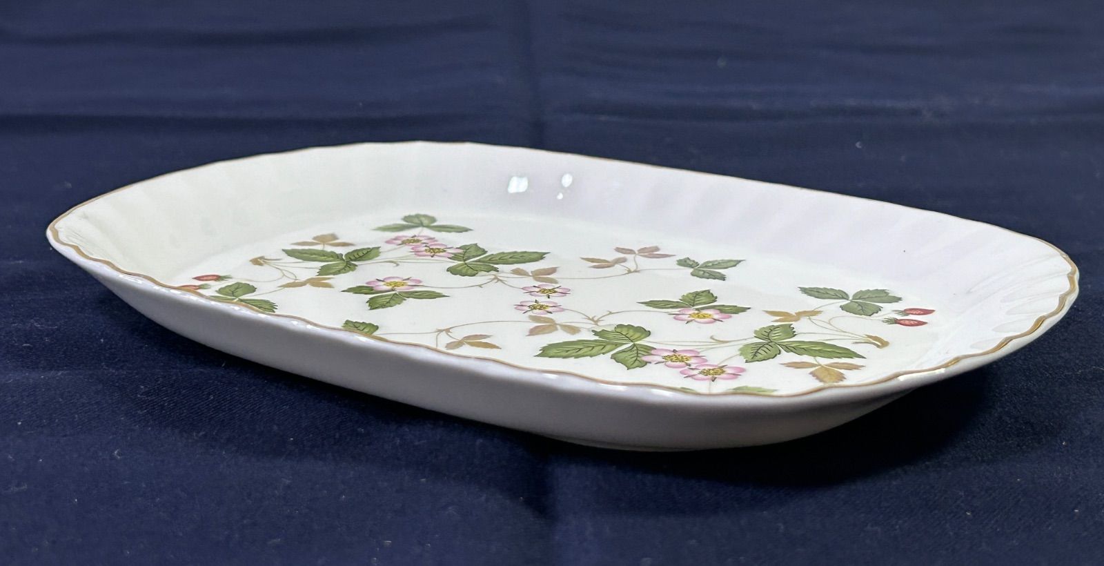 3枚セット ウェッジウッド WEDGWOOD ワイルドストロベリー スパイラル