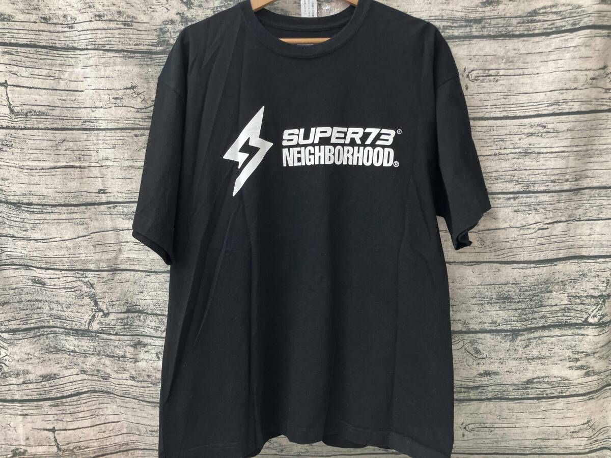 NEIGHBORHOOD ネイバーフッド 半袖Tシャツ SUPER73 コラボ Lサイズ