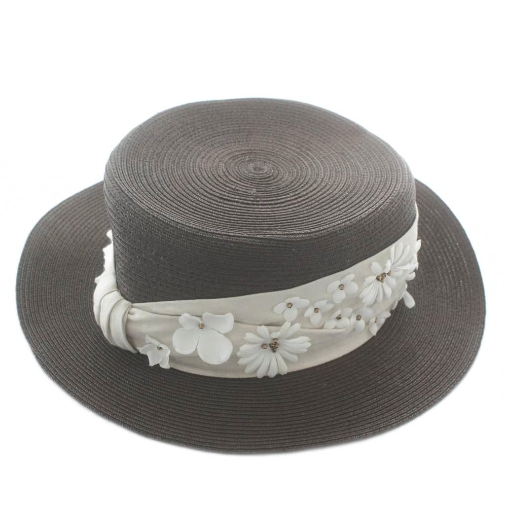 バラ色の帽子 Barairo no Boushi ハット カンカン帽 麦わら帽子 花