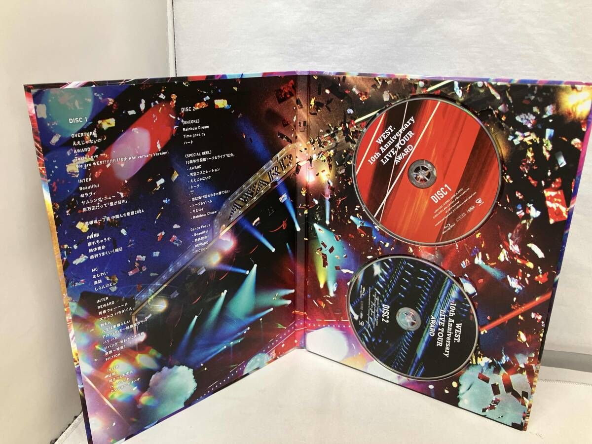 WEST. DOME TOUR AWARD ~10th Anniversary~(初回盤)(Blu-ray Disc