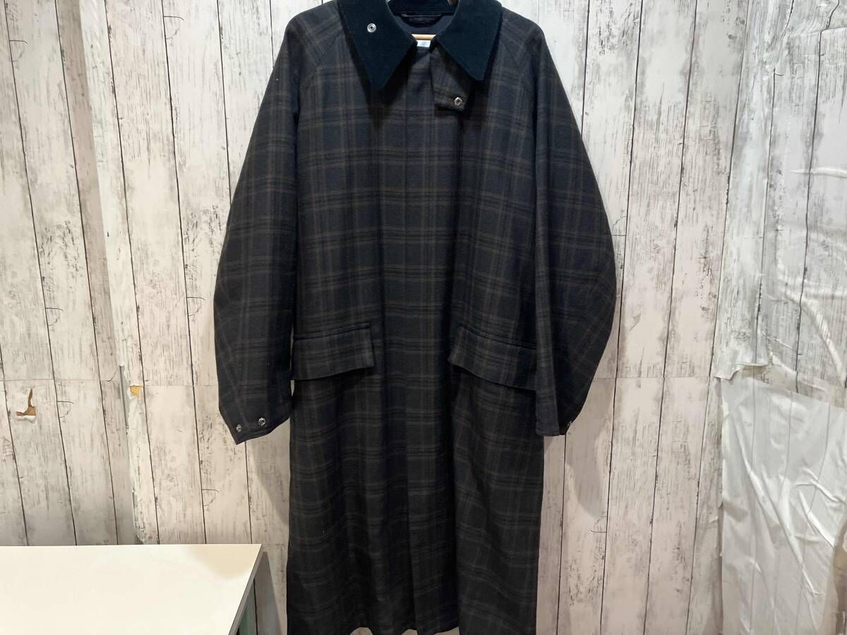 BARBOUR バブアー JS別注 OS OVERSIZED BURGHLEY WOOL オーバーサイズ 