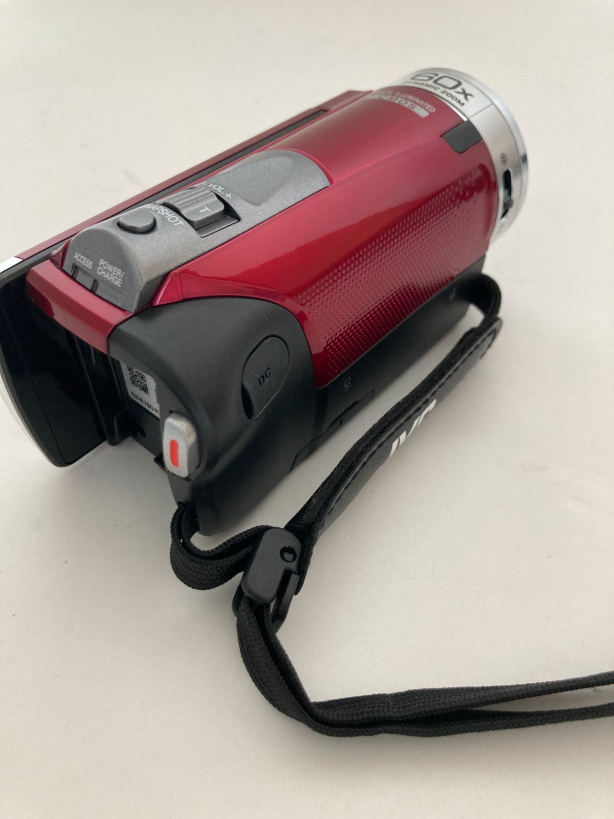 状態良 JVC Everio GZ-E780 フルHD ビデオカメラ レッド GZ-E780-R