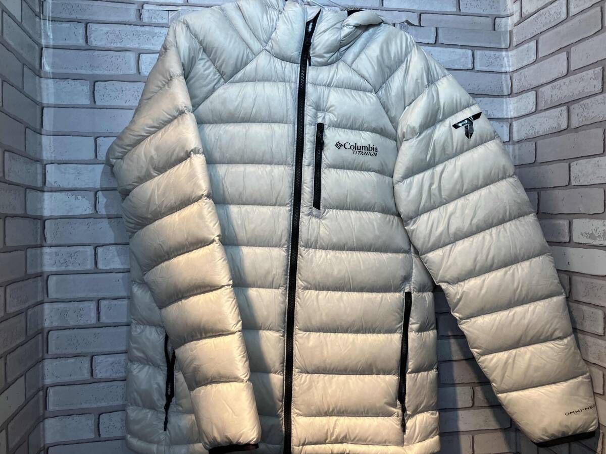 コロン様ご確認ページ Columbiaコロンビア ダウンジャケット 224 WE8937 TITANIUM 白 Lサイズ