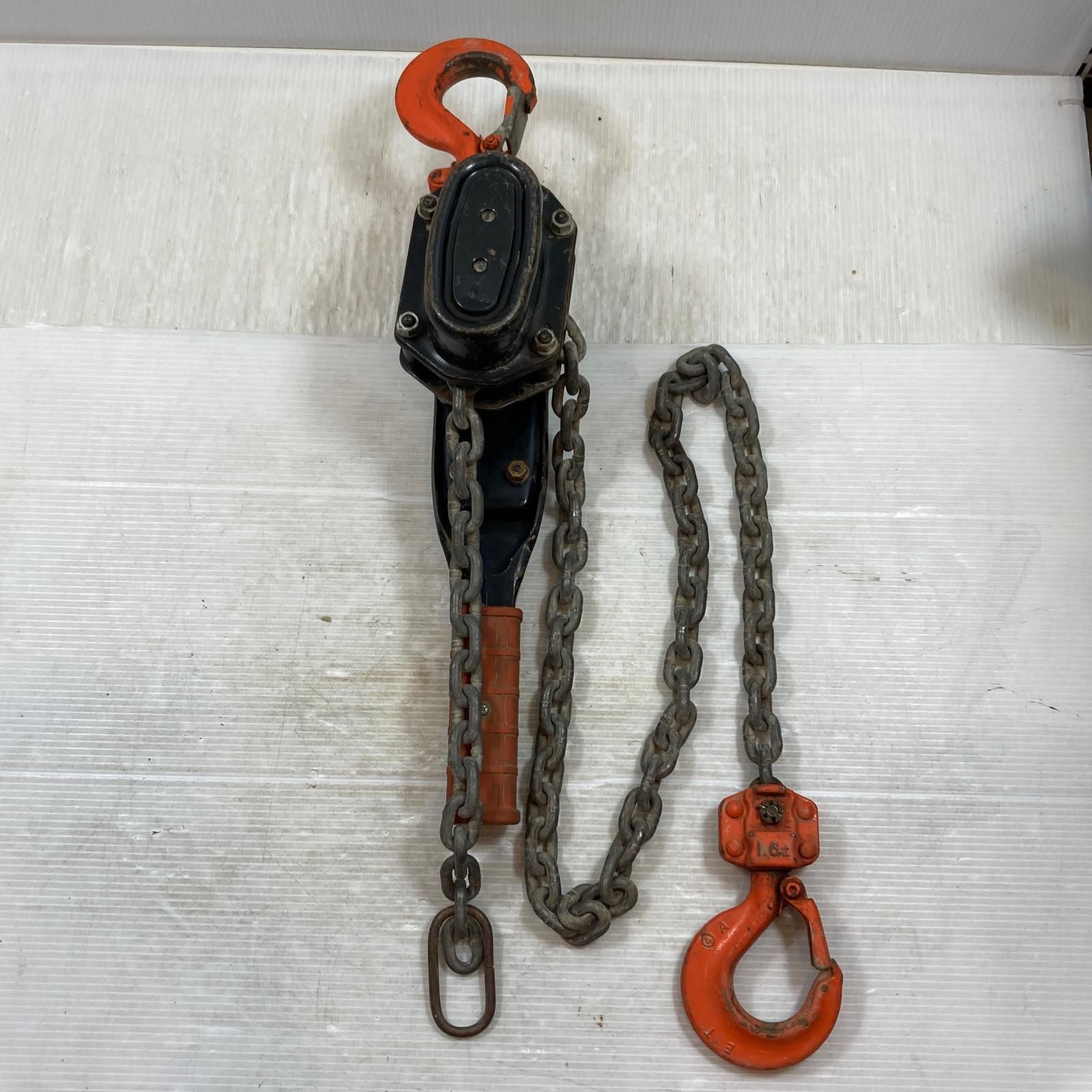 κκ エレファント 工具関連用品 レバーブロック YA-160 オレンジ