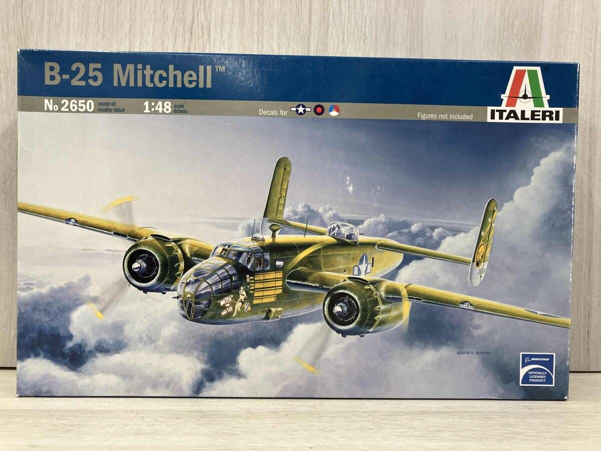 イタレリ 1/48 ノｰスアメリカン B-25 C/D ミッチェル 航空機モデル No