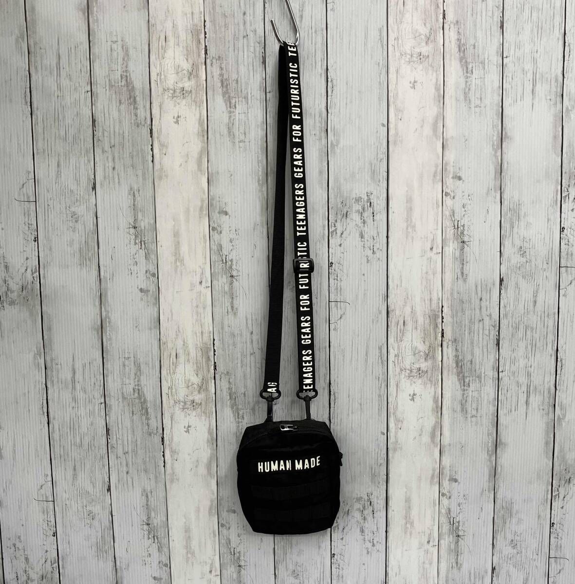 HUMAN MADE ヒューマンメイド ショルダーバッグ ブラック ストリート