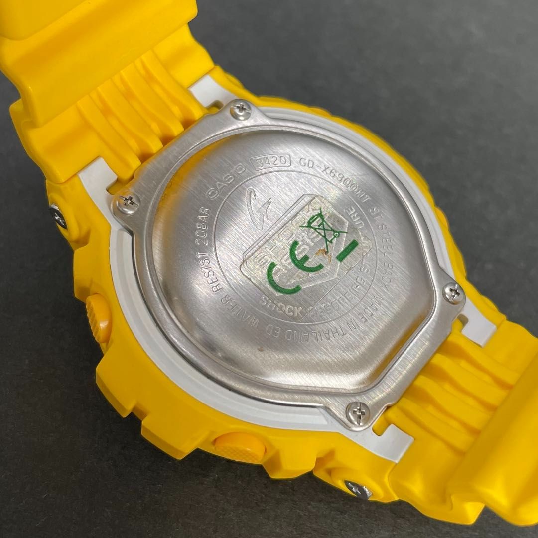 CASIO G-SHOCK GD-X6900HT-9JF イエロー 未使用新品 GD-X6900HT-9JF ヘザードカラー イエロー 黄色 CASIO カシオ G-SHOCK