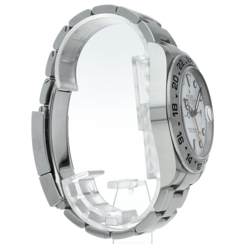 ロレックス エクスプローラー2 ウォッチ 226570 箱 保証書 SS メンズ