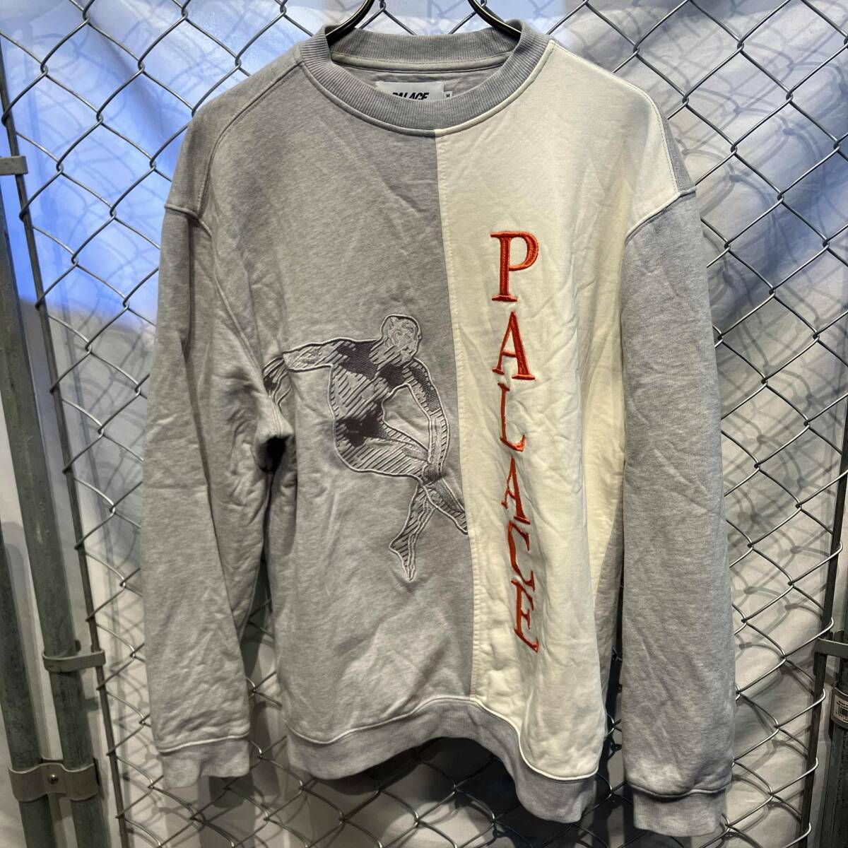 PALACE SKATEBOARDS discuss crew スウェット グレー Mサイズ - メルカリ