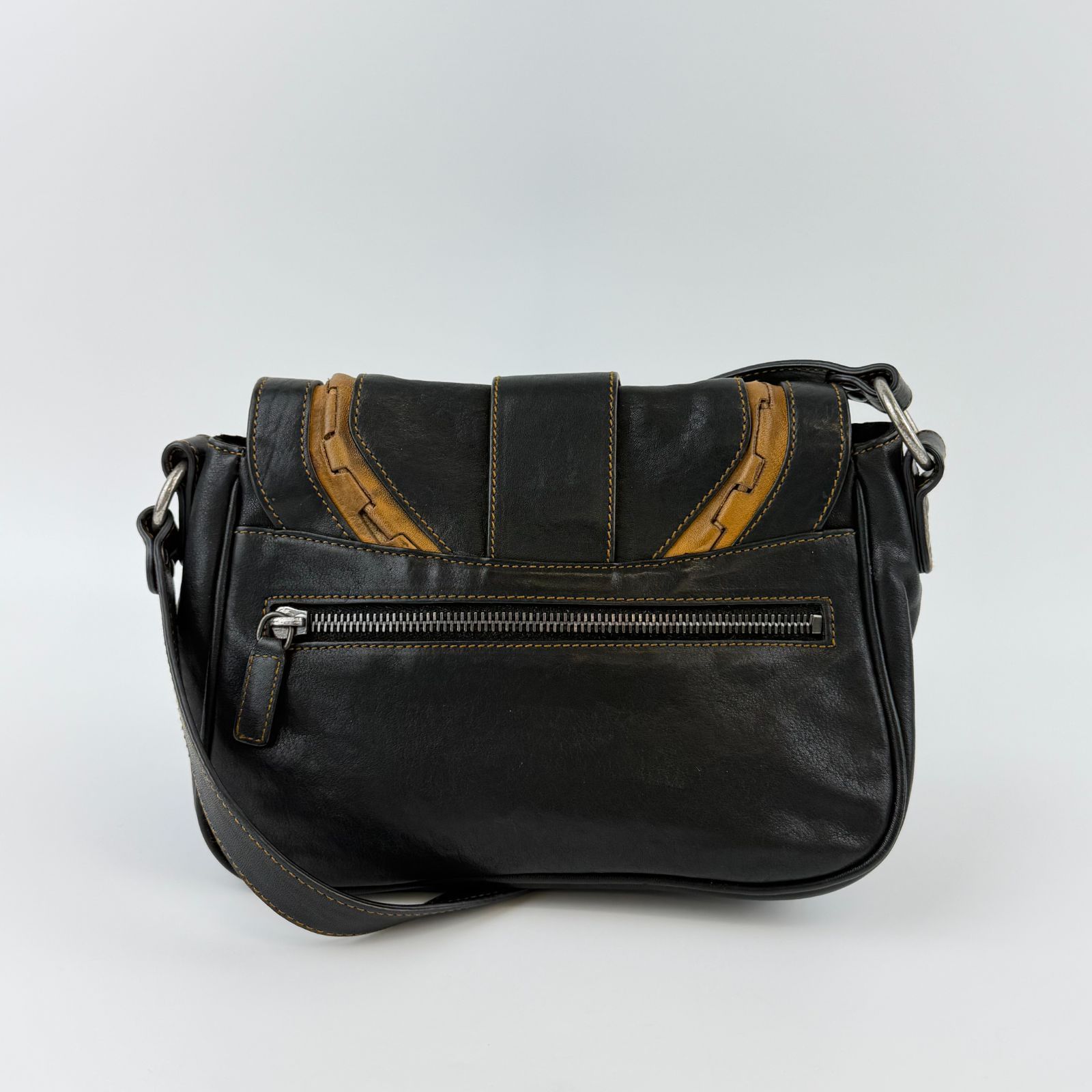 中古】Christian Dior クリスチャンディオール ガウチョ ショルダー