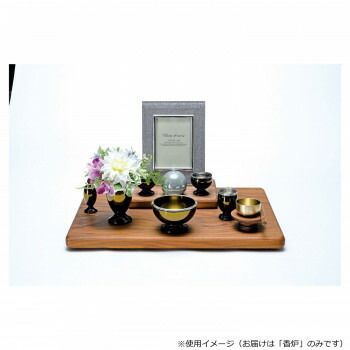 ホープ香炉 アルミ製 3.0寸 セピア