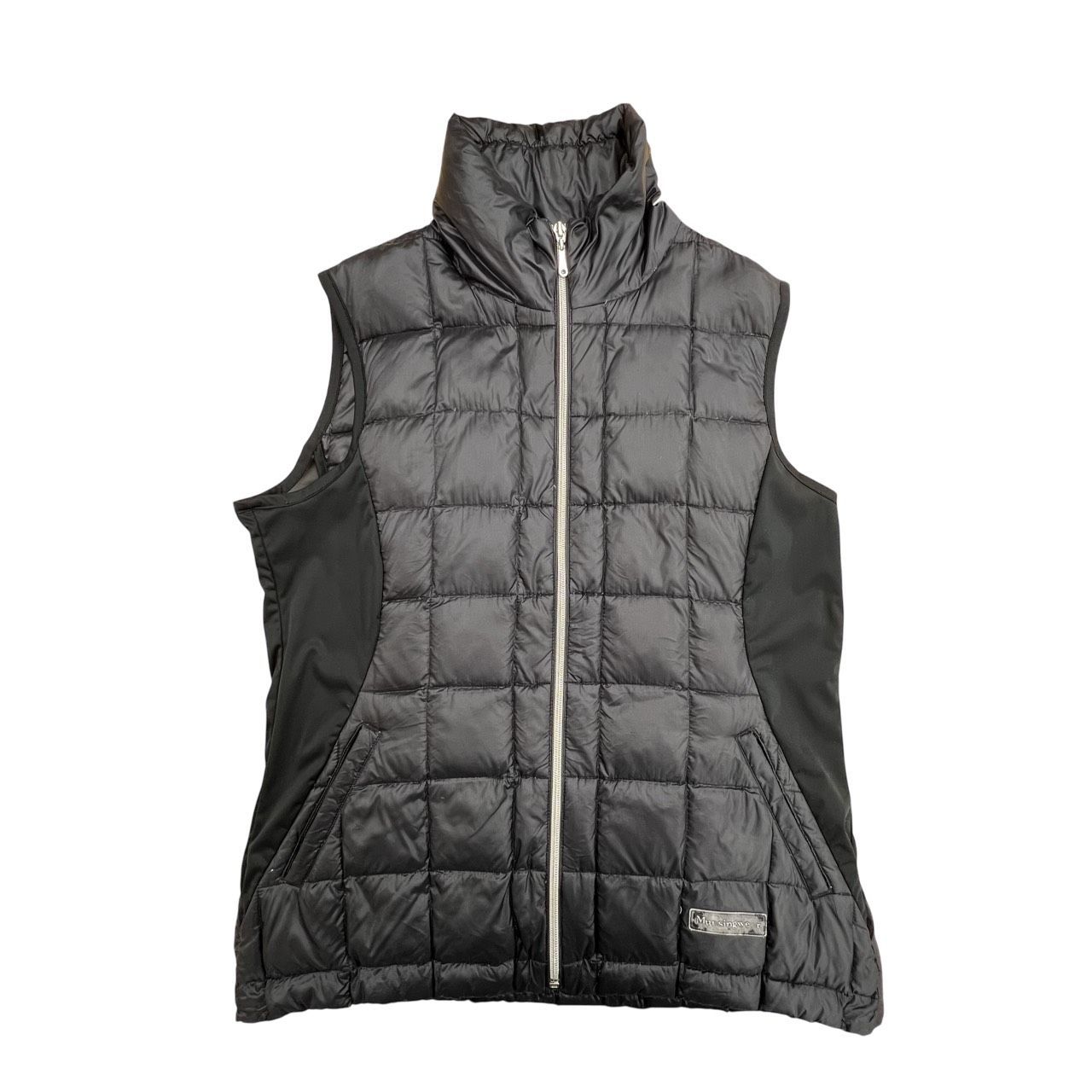 Munsingwear マンシングウェア ダウン ベスト ゴルフウェア ブラック