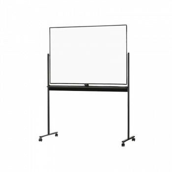 両面ホワイトボード アルミホーロー ワンポイントロックタイプ SR-12 BK