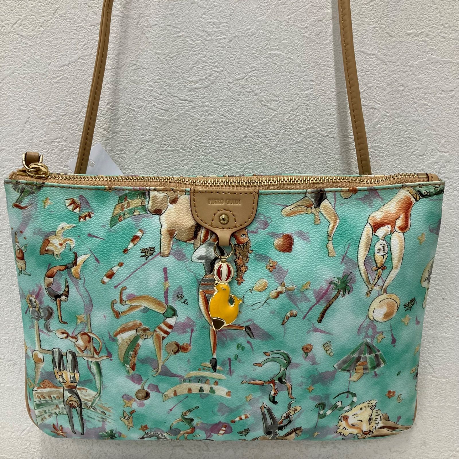 9095 PIERO GUIDI ピエログイディ ショルダーバッグ 小さめ ミニ