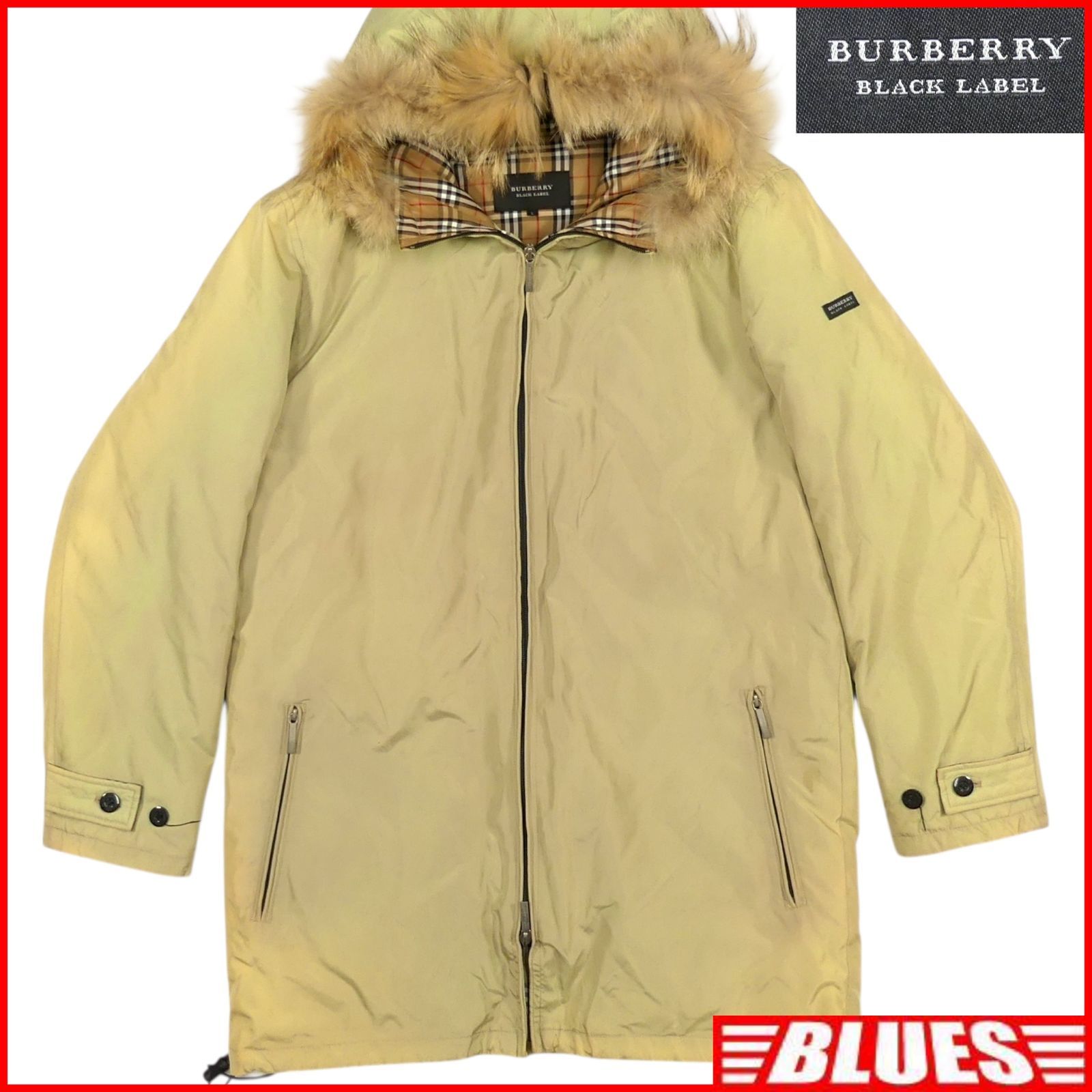 BURBERRY BLACK LABEL バーバリーブラックレーベル ダウンジャケット L