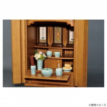 京都 花結晶II 6点セット 清水焼 浅緑 321 h 00 g 900072