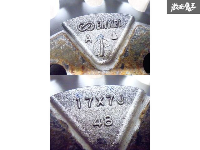 ○☆美品!!☆ スバル 純正OP STi ENKEI製 ZC6 BRZ 17インチ 7J ＋48