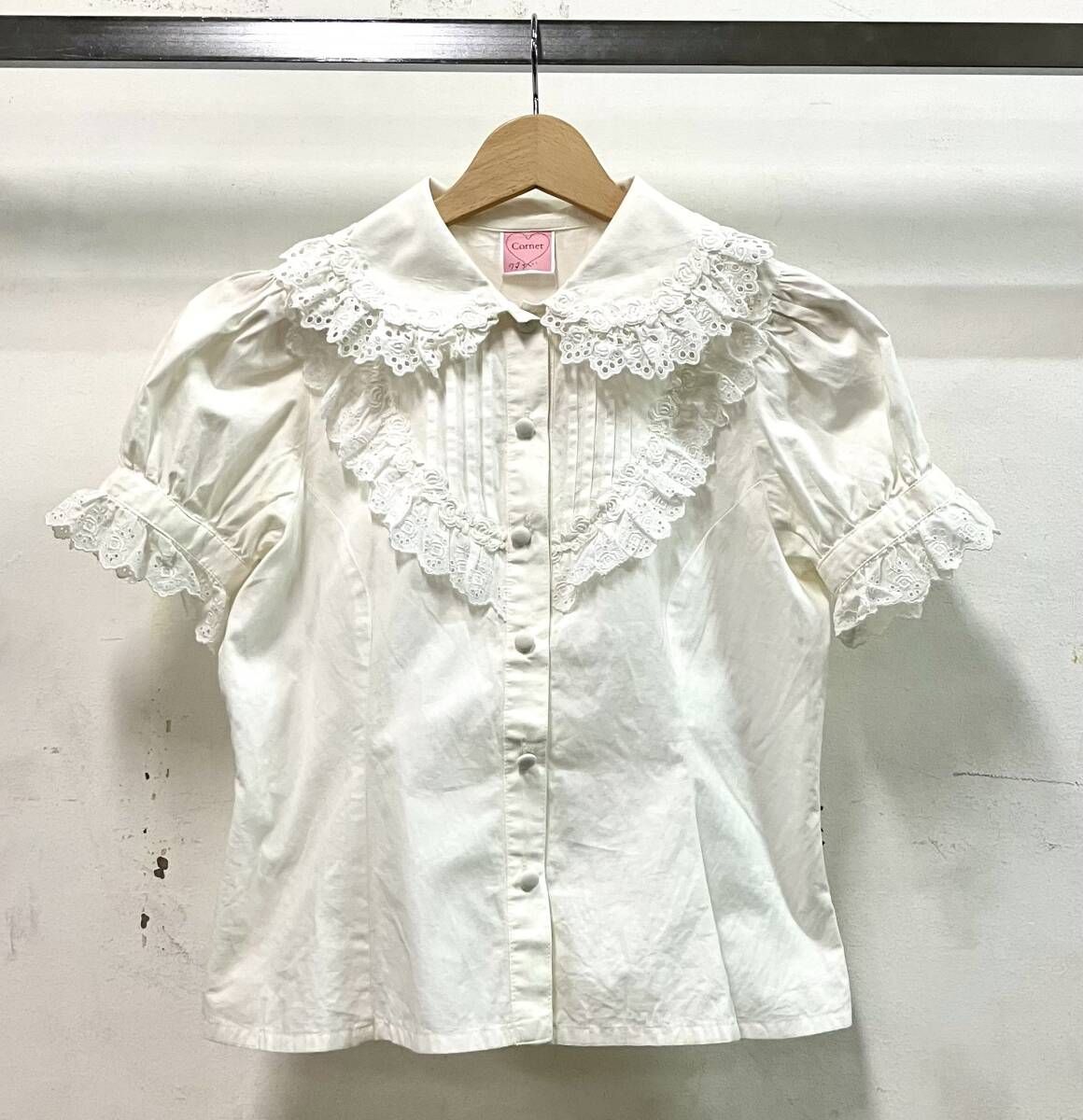CORNET コルネット 長袖シャツ・ブラウス サイズ表記なし オフホワイト