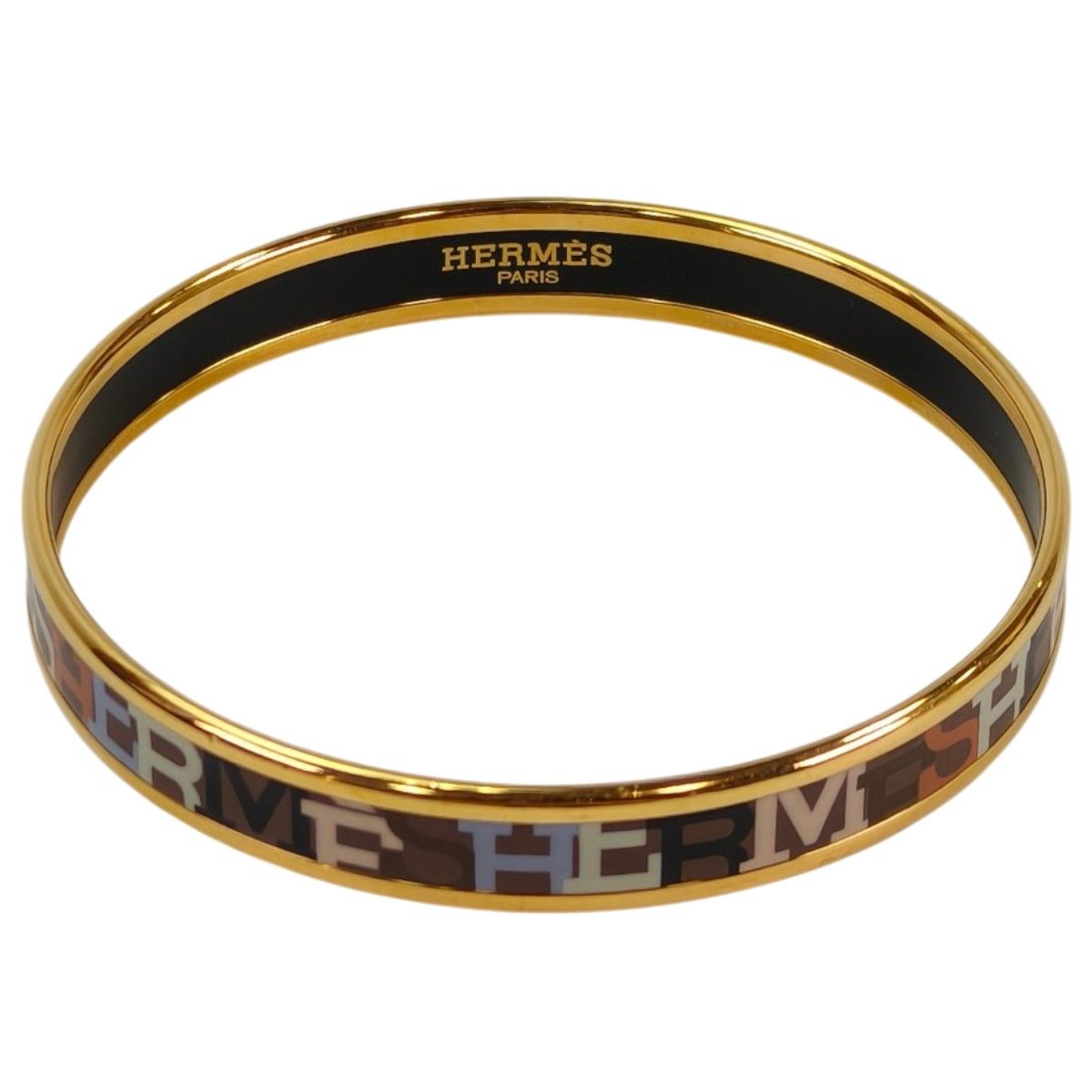 HERMES エルメス エマイユPM バングル ブレスレット ゴールド 管理番号
