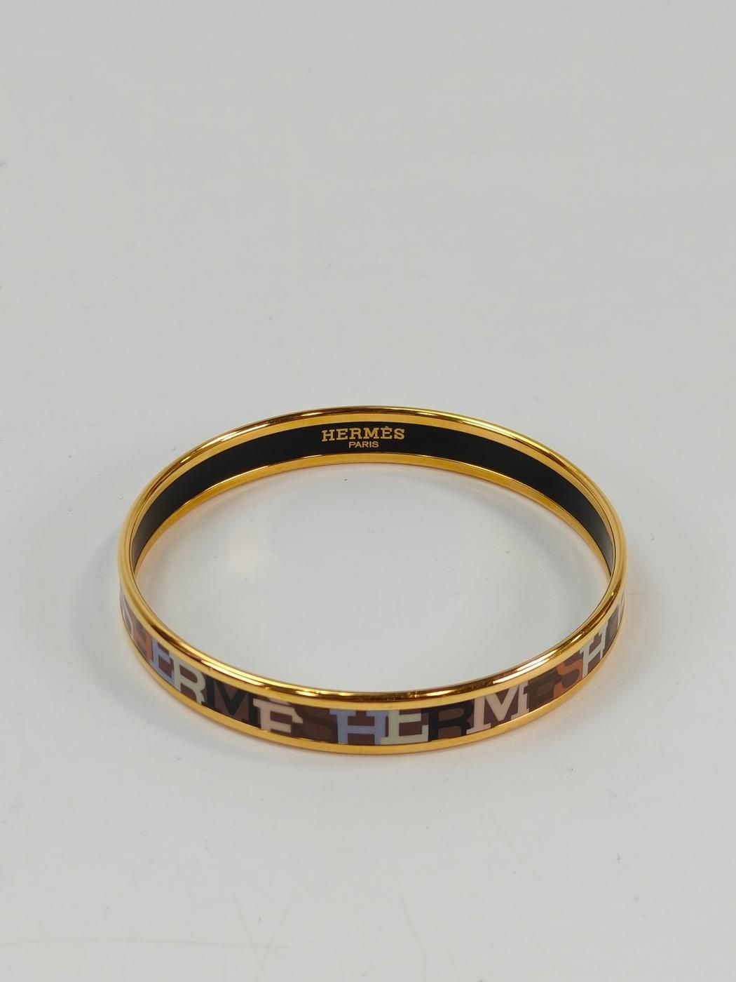 HERMES エルメス エマイユPM バングル ブレスレット ゴールド 管理番号