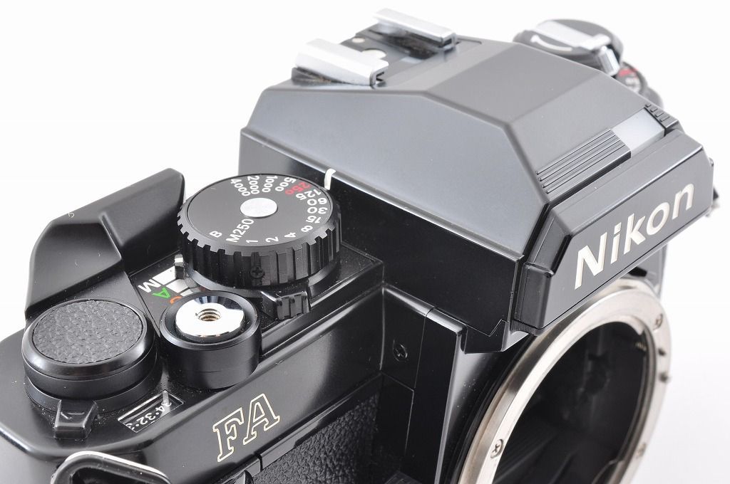 Nikon FA ブラック フィルム一眼レフ Ai-S Nikkor 50mm f1.4 レンズ