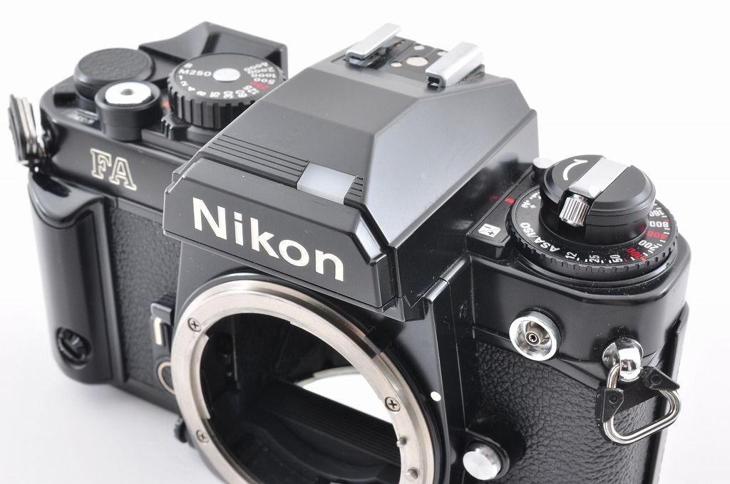 Nikon FA ブラック フィルム一眼レフ Ai-S Nikkor 50mm f1.4 レンズ