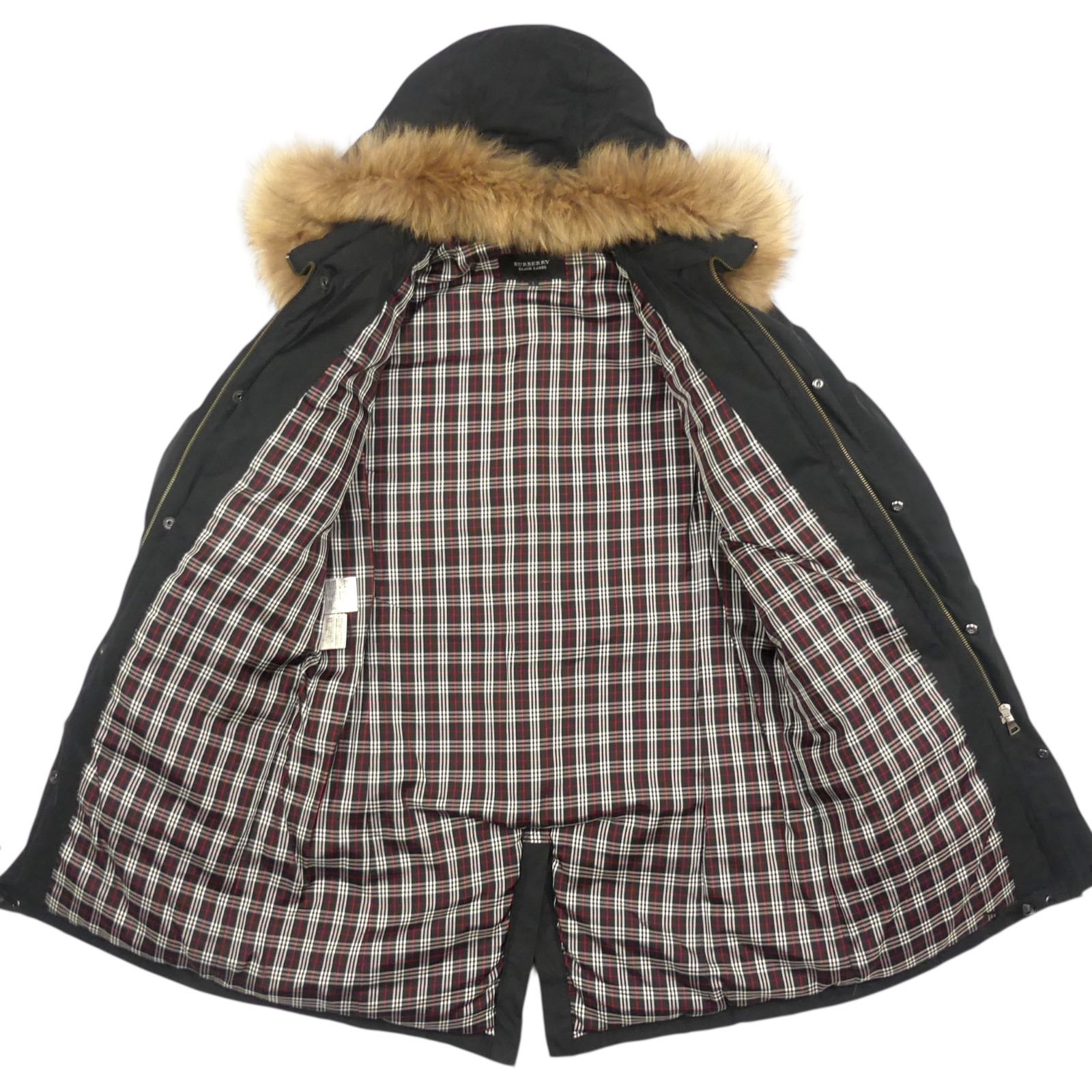BURBERRY BLACK LABEL バーバリーブラックレーベル ダウンジャケット L 