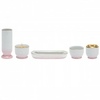 光綺III五具足 ホワイト ピンク 32 M 500 q 100072